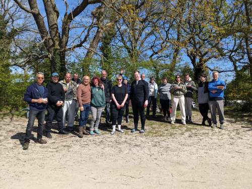 1* in opleiding gestart met de buitenwaterduiken!