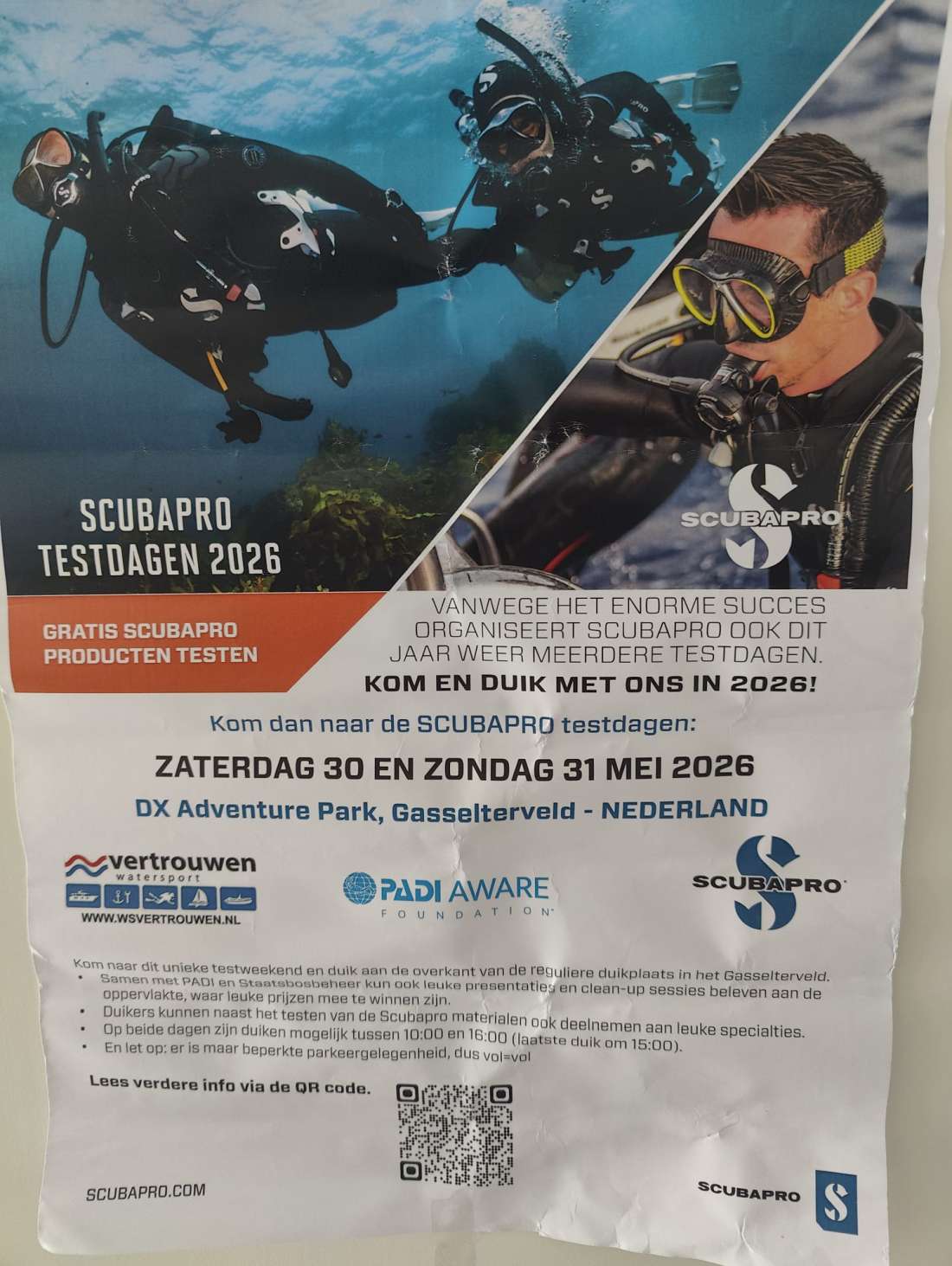 Scubapro testdagen