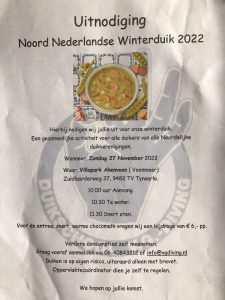 Noord Nederlandse Winterduik 2022 @ Veenmeer Tynaarlo